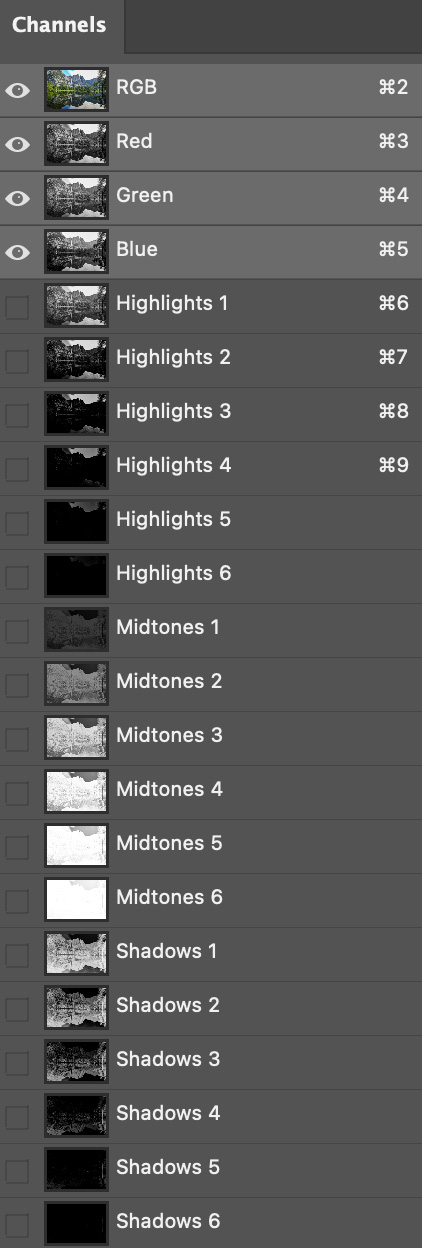 Luminosity Masks